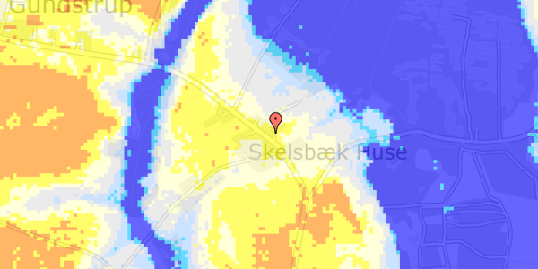 Ekstrem regn på Krogsbøllevej 15