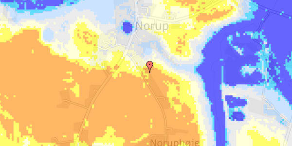 Ekstrem regn på Norup Høje 20