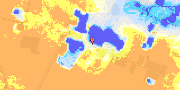 Ekstrem regn på P Hansens Gyden 48