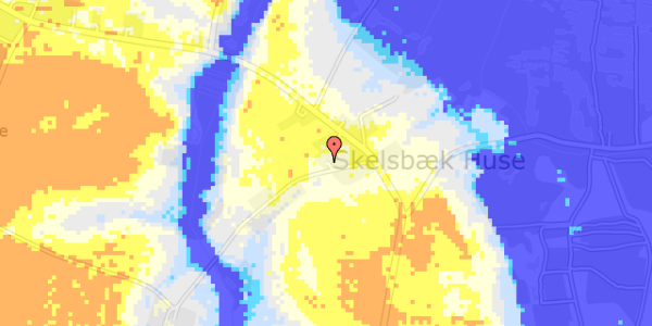 Ekstrem regn på Skelsbækvej 7