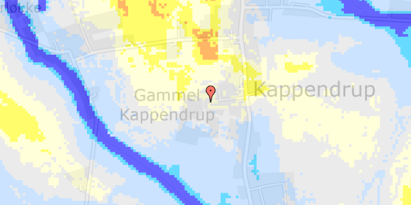 Ekstrem regn på Skomagerstræde 16