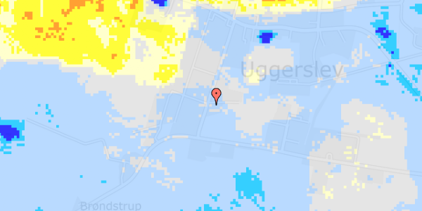 Ekstrem regn på Stationsvej 25