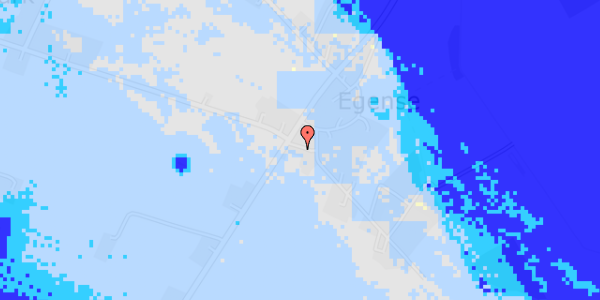 Ekstrem regn på Strandvejen 163