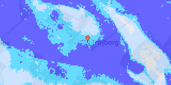 Ekstrem regn på Trøjborggyden 15