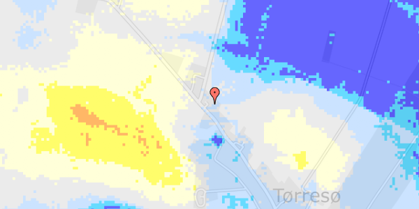 Ekstrem regn på Tørresøvej 87