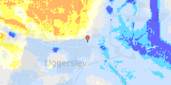 Ekstrem regn på Uggerslevvej 2