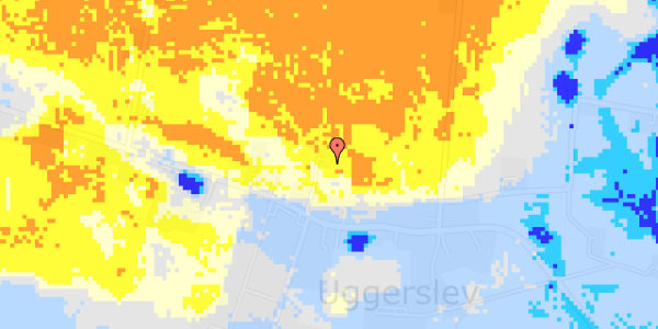 Ekstrem regn på Uggerslevvej 18