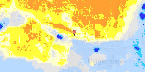 Ekstrem regn på Uggerslevvej 32