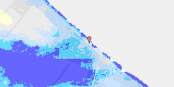 Ekstrem regn på Vestre Strandvej 29