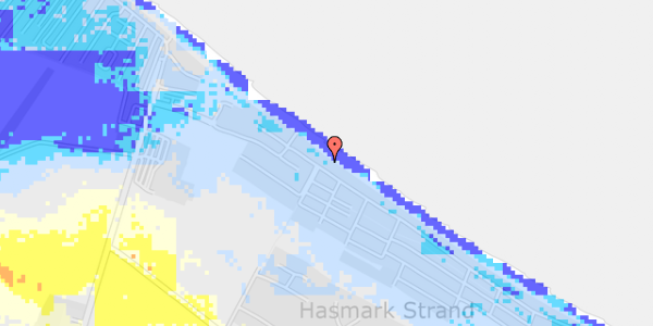 Ekstrem regn på Østre Strandvej 28