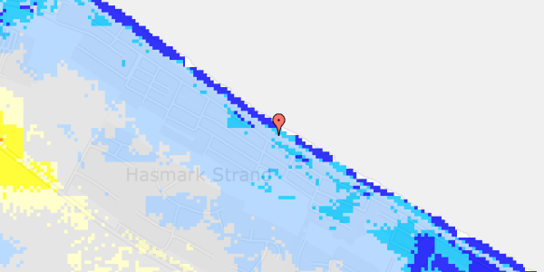 Ekstrem regn på Østre Strandvej 104