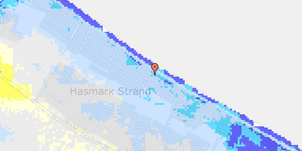 Ekstrem regn på Østre Strandvej 117