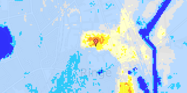 Ekstrem regn på Bakkevej 5B