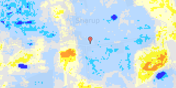 Ekstrem regn på Bøjdenvejen 79