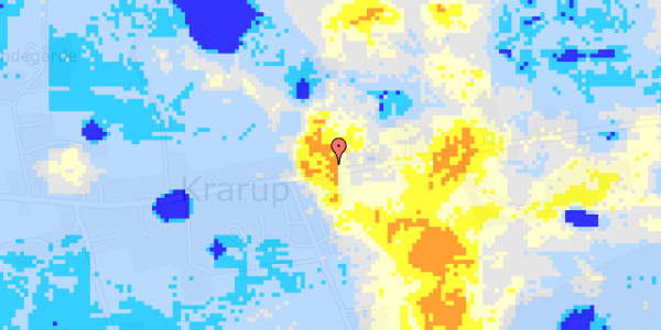 Ekstrem regn på Bøjdenvejen 109