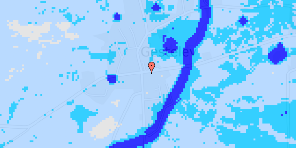 Ekstrem regn på Gestelevvej 36