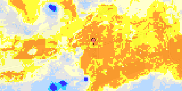 Ekstrem regn på Granlyvej 17