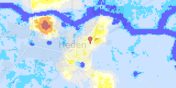 Ekstrem regn på Hedebovej 7