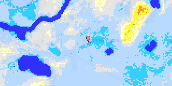 Ekstrem regn på Hedebovej 56