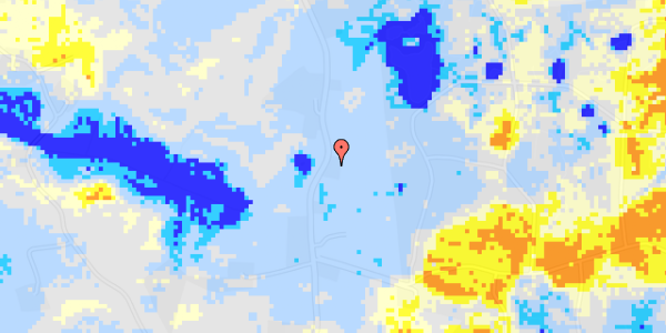 Ekstrem regn på Hundstrupvej 28