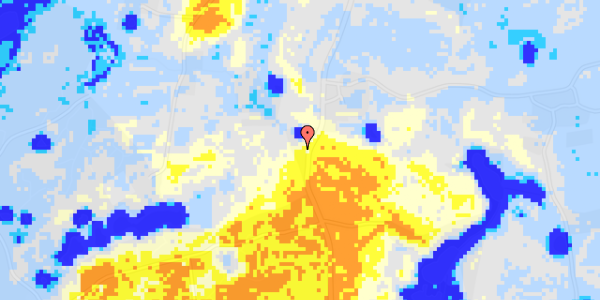 Ekstrem regn på Hundstrupvej 35