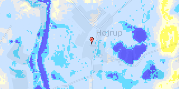 Ekstrem regn på Højrupvej 45