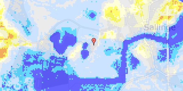 Ekstrem regn på Lindehusvej 12