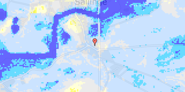 Ekstrem regn på Sallinge Ågade 20A