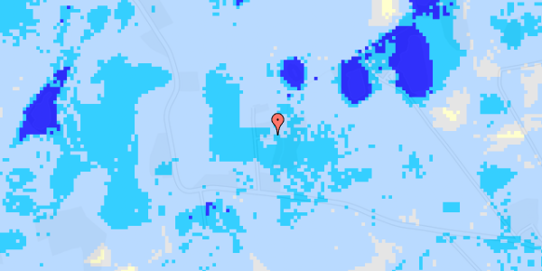 Ekstrem regn på Sallingeskovvej 15