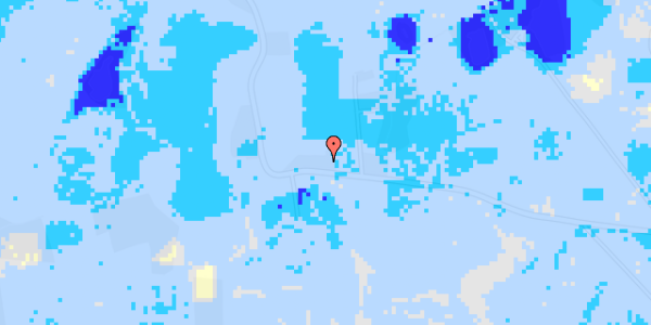 Ekstrem regn på Sallingeskovvej 21