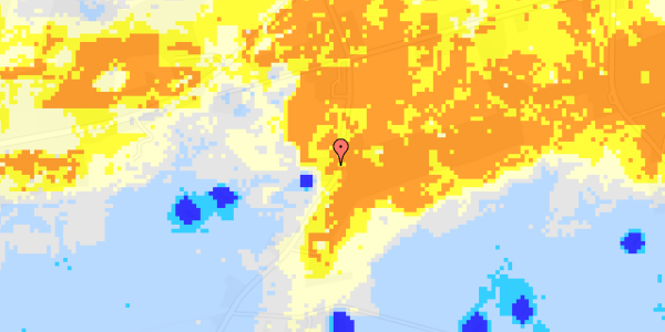 Ekstrem regn på Skovvej 26