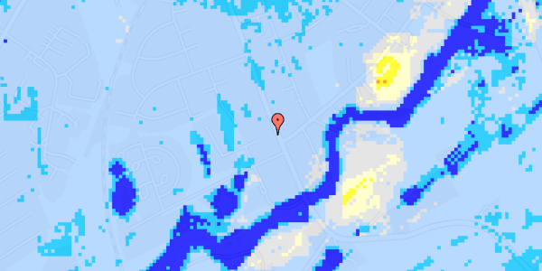 Ekstrem regn på Svendborgvej 69