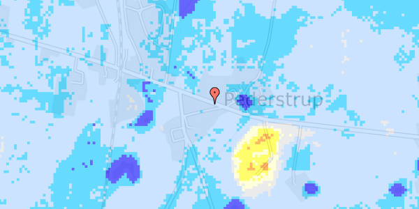 Ekstrem regn på Sdr. Højrupvejen 49