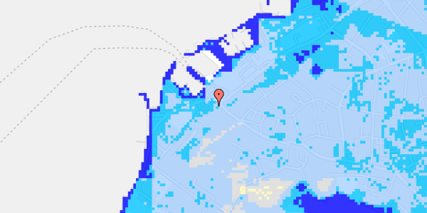 Ekstrem regn på Bellevue 1, 1. th