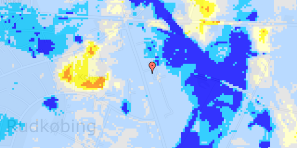 Ekstrem regn på Dunsbjergvej 2