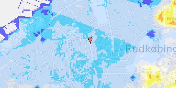 Ekstrem regn på Fredensvej 35