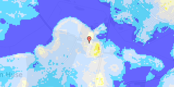 Ekstrem regn på Fredskovvej 1