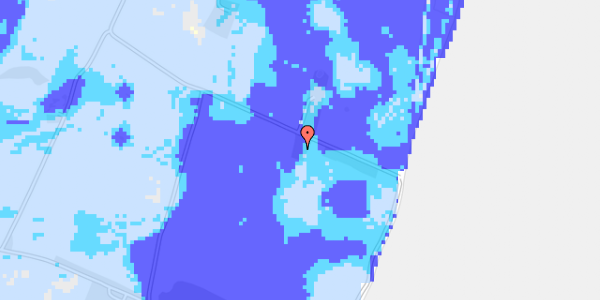 Ekstrem regn på Fuglsbølle Strand 2