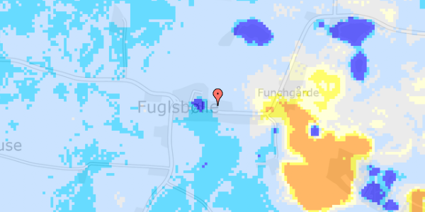 Ekstrem regn på Fuglsbøllevejen 23