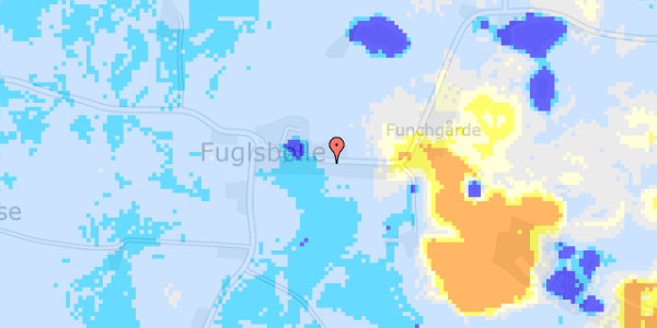 Ekstrem regn på Fuglsbøllevejen 32