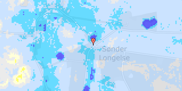 Ekstrem regn på Grønnegaardsvej 2