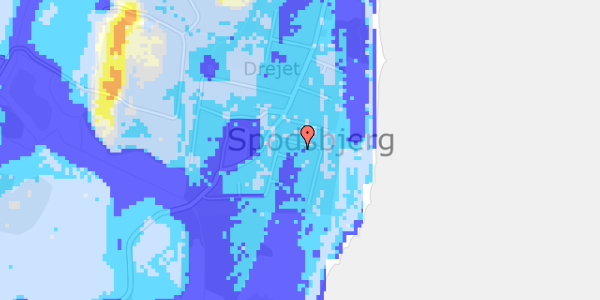 Ekstrem regn på Gyvelvænget 3