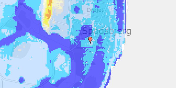 Ekstrem regn på Gyvelvænget 10