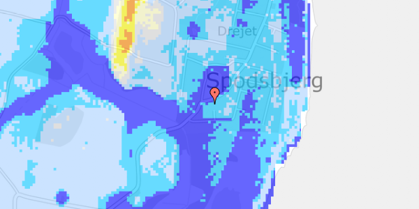 Ekstrem regn på Gyvelvænget 14