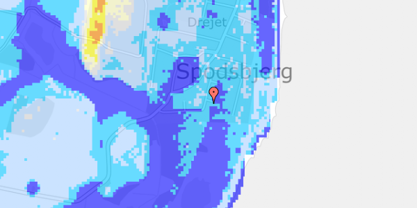 Ekstrem regn på Gyvelvænget 15