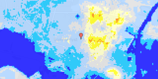 Ekstrem regn på Haverne 13