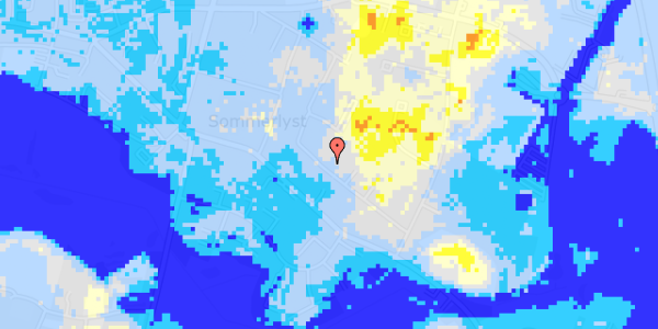 Ekstrem regn på Haverne 21