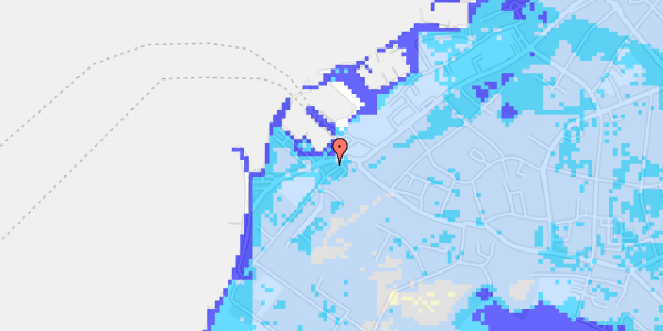 Ekstrem regn på Havnepladsen 2