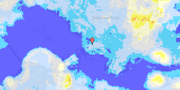 Ekstrem regn på Hugpiben 8