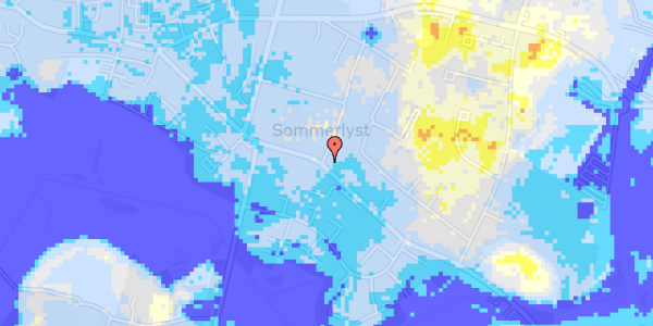 Ekstrem regn på Humblevej 19